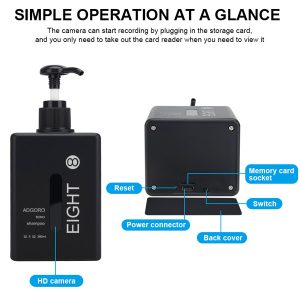 Camera Wifi Dầu Gội AG06 Pro Full 4K 14 camera wifi dau goi ag06 full 4k 4 1