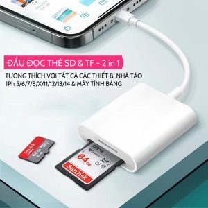 Đầu Lọc Thẻ Nhớ Điện Thoại Chân Sạc Linghtning 8 dau loc the nho dien thoai chan lightning 2