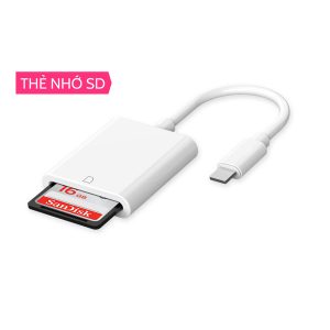 Đầu Lọc Thẻ Nhớ Điện Thoại Chân Sạc Linghtning 10 dau loc the nho dien thoai chan lightning 4