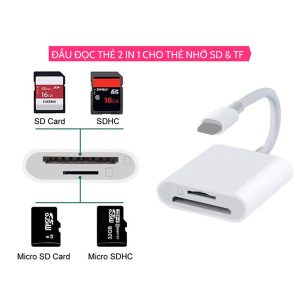 Đầu Lọc Thẻ Nhớ Điện Thoại Chân Sạc Linghtning 11 dau loc the nho dien thoai chan lightning 5